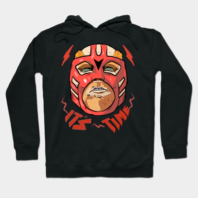 It’s time Vader wrestling Hoodie by Ace13creations